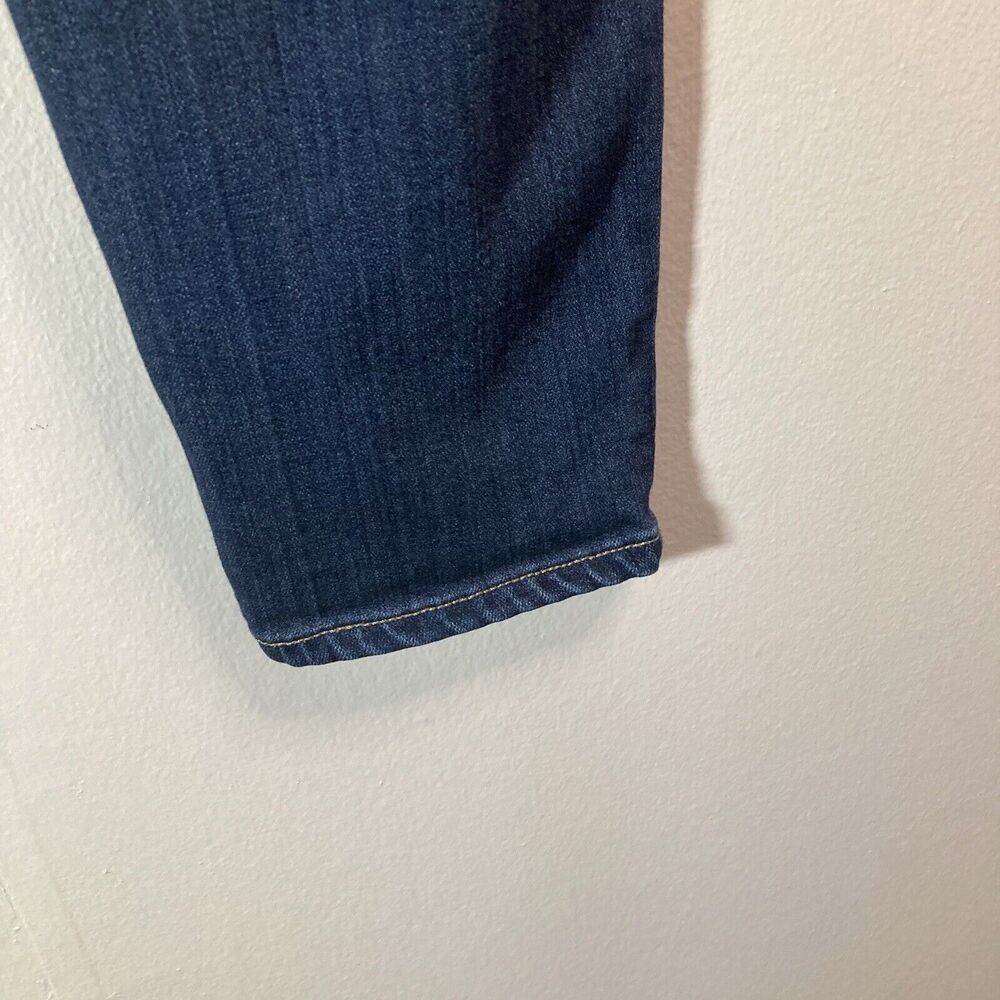 Paige Verdugo Ankle Jeans Womens 28 (29x28”) Blue Low Rise Dark Wash Denim READ - Picture 9 of 13